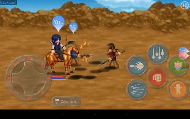 Hero Fighter X android App screenshot 0