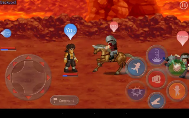 Hero Fighter X android App screenshot 4