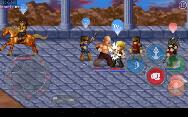 Hero Fighter X android App screenshot 5